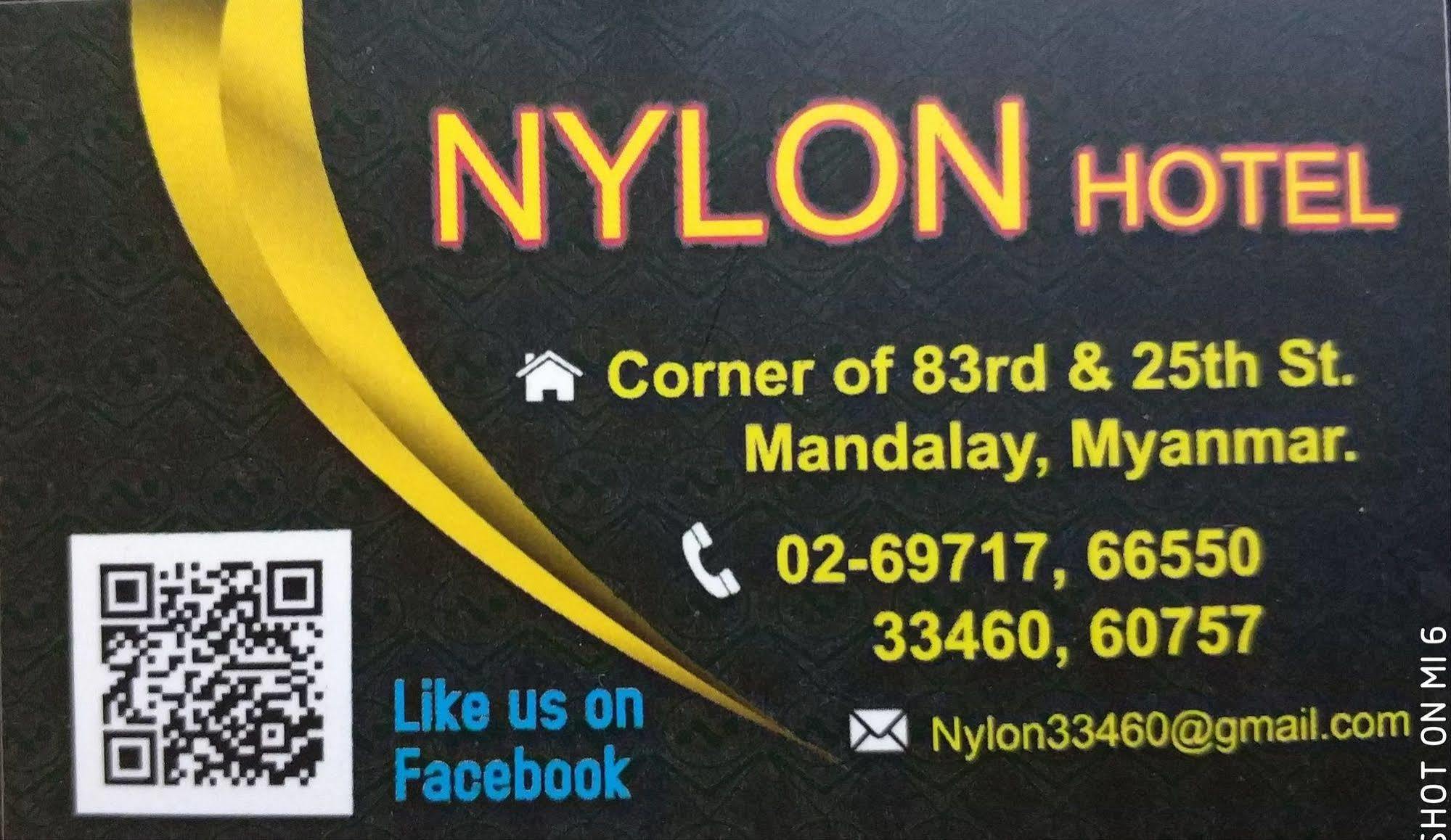 Hotel Nylon Mandalay Buitenkant foto